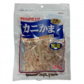 フジサワ　国産　犬猫用　カニ入りかま　120g×10袋セット ペット 犬 猫 キャット ドック | 関連単語 人気 おすすめ 中型犬 猫用品 多機能 ゲージ シーツ 猫トイレ 飼育 しつけ用 面白い 観賞 アクアリウム アイデア商品 ペットサプリ トイレ キャットタワー 人気