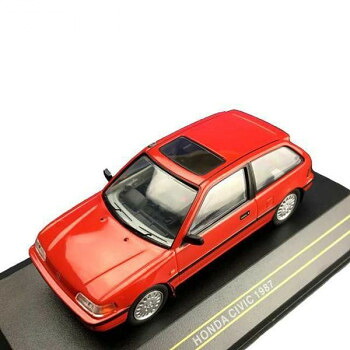 にんき 人気 おすすめ 定番 冬 春 孫 冬 新生活 ギフト 寒さ 対策 プレゼント First43/ファースト43 ホンダシビック 1987 レッド 1/43スケール F43-042