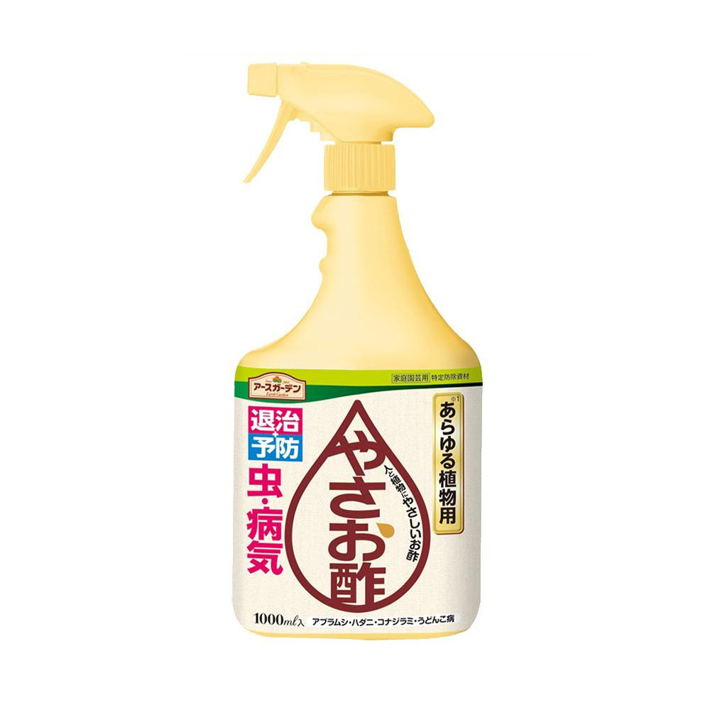 アース製薬　アースガーデン　やさお酢　1000ml×3個 ガーデニング DIY | 関連単語 コンパクト 小さい 左 切れ味 園芸 花壇 観葉植物 プランター 鉢植え スコップ じょうろ ミニ アイデア商品 大きい 錆 さび 刈込 剪定 庭 ガーデン 雑貨 棚 木材 おしゃれ 6,320円