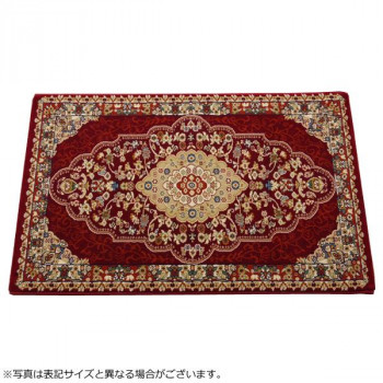 トルコ製 ウィルトン織 玄関マット 『ベルミラ』 ワイン 約70×120cm 2037979 絨毯 ラグ ござ マット | 関連単語 人気 おすすめ ラグマット 防音 薄手 厚手 抗菌 和室 洗える 北欧 ナチュラル 洋室 防臭 コンパクト ペット用 カーペット 長方形 子供部屋 シンプル