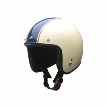 リード工業 LEAD GRENVER スモールジェットヘルメット アイボリー×ネイビー フリーサイズ 車 バイク 自転車 アクセサリー | 関連単語 テールライト 車載ホルダー 自転車スタンド バイクスタンド ハンドルブレース カーシート ドライブレコーダー スクーターグリップ