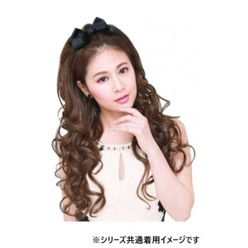 にんき 人気 おすすめ 定番 冬 春 孫 冬 新生活 ギフト 寒さ 対策 プレゼント ★プリシラ ハーフキャップ ギャル盛りロングカール J-807 耐熱　TNC・ナチュラルカラー