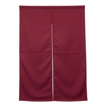 半間のれん　ワインレッド防炎タイプ　W850×H1200mm　42076 店舗 用品 飲食 | 関連単語 店舗照明 収納ケース テーブル脚部 メニュー差し込み ボードラック ラックスタンド パネルラック 床マット キッチンカウンター お冷グラス トレーカゴ ティッシュホルダー