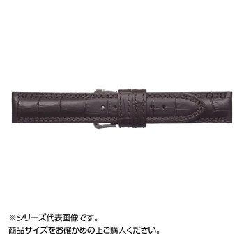 MIMOSA(ミモザ) 時計バンド IT型押ワニ 18mm ダークブラウン (美錠:銀) CIT-B18 時計 時短 時間 | 関連単語 アイデア商品 便利 グッズ 男 女 ケース バンド デジタル アナログ 電池 腕時計 クォーツ 軽量 かっこいい 可愛い 電子 置き掛け メンズ レディース