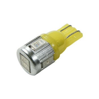 BREEZY NANIYA LEDバルブ T10 6SMD 2個セット アンバー A06S-A 照明 ライト | 関連単語 ランタン型ライト 防水ライト デスクライト スマートライト ペンダントライト 天井照明 ダクトレールライト モダン照明 トイレ照明 シーリングライト LEDライト 浴室照明