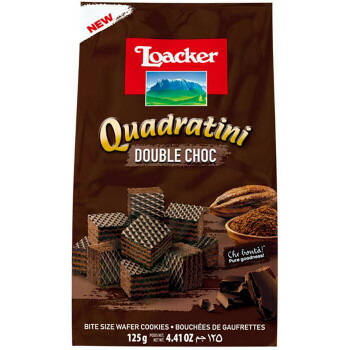 ロアカー　クワドラティーニ　ウエハース　ダブルチョコ　125g　12セット 食品 佃煮 詰合せ セット ギフト | 関連単語 御歳暮 御中元 かつおぶし 母の日 父の日 入学 成人 祝い 敬老 バラエティー 缶詰 調味料 お茶 昆布 バラエティ セット こんぶ かつお しょうゆ