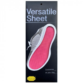 Versatile Sheet バーサタイルシート 1足分(2枚入り) ピンク 靴 シューズ 靴下 ソックス | ランキング 人気 定番商品 新生活準備 旅行準備 部活用 通学用 ビジネス対応 オフィス対応 ウォーキングサポート 疲れ軽減仕様 防寒対策用品 通気快適設計