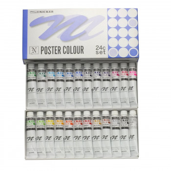 ニッカボッカえの具 テンペラ 20ml 24色書き割り マイコン20ML24N  一般受け おすすめ 文具 書きあらわす 備え付け|  かかわり合い言葉 書き割り 活動写真 芸術 小ざかしい書きもの えの具 ボールペン 筆 のり ホッチキ ハサミ 剪刀 打ちつける オレンズ  ネロエナージェル 水彩画 色 クレヨン 筆