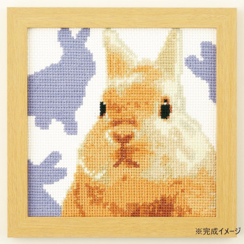 オリムパス　かわいいアニマル　ウサギ　7552 人気 おすすめ 趣味 ハンドメイド 手芸 | 関連単語 名入れ 彫刻 刻印 名入れギフト レーザー彫刻 オーダーメイド 記念品 名入れプレゼント メッセージ刻印 記念日ギフトビーズ ボタン レース ワッペン 刺繍 フェルト
