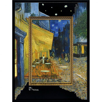 ユーパワー ビッグアートS ゴッホ「夜のカフェテラス」 BA-04011 インテリア | 関連単語 観葉植物 ラグ クッション 北欧 シンプル ソファ モダン テレビ台 ベッド ナチュラル おしゃれ スツール 壁掛け 照明 時計 カーテン ファブリック ミラー 韓国風 一人暮らし｜創造生活館