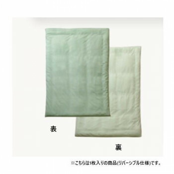 リバーシブル 掛け布団カバー シングルロング 約150×210cm グリーン/ライトグリーン 9803031 寝具 布団 ベッド 冬用 夏用 | 関連単語 ベッドルーム 寝室 雑貨 寝具収納アイテム 布団たたみ 布団干しバー 掛け布団カバークリップ シーツ留め ベッドマット固定バンド