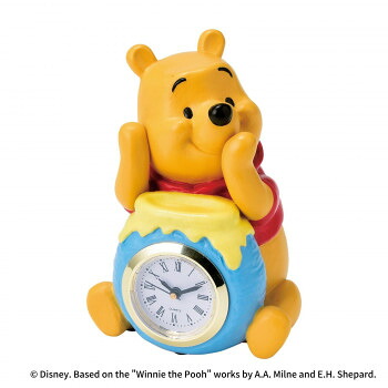 セトクラフト 置き時計 Disney くまのプーさん SDD-2203  時辰儀 時短 第四次元 | かかわり合い言葉 アナログ 蓄電池 ウォッチ  石英 軽さ かっこいい 好いたらしい 陰電子 置き掛け メンズ レディース 今めかしい アイディア 胴締め 飾りつけ 電磁波 アイデア商いもの 助けになる グッズ 男 女 入れもの
