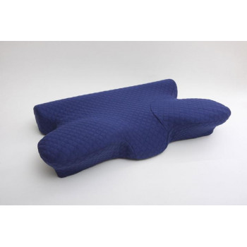 いびき軽減低反発枕 ネイビー 約64×35cm 1193440372416 寝具 掛布団 | 軽量掛布団 保温掛布団 通年掛布団 夏用掛布団 冬用掛布団 抗菌掛布団 防臭掛布団 シングルサイズ セミダブル ダブル クイーンサイズ 洗える素材 ダウン調 中綿増量 吸水速乾 立体縫製|創造生活館