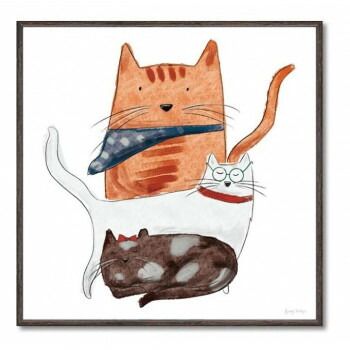 工芸ひな形 ベッキー ソーンズ「プレイフル 猫2」 BT-03804 室内装飾  | かかわり合い言葉 絵 一人暮らし 木製 分かりやすい 観葉草木 引っ敷き 寝椅子 北欧 速見表 女性議長 飾り付け 腰かけ 韓国風 座蒲団 自然的 覆い布 時辰儀 サイドテーブル 棚 インテリア・寝具・収納-アートパネル・アートボード