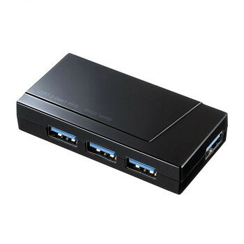 にんき 人気 おすすめ 定番 冬 春 孫 冬 新生活 ギフト 寒さ 対策 プレゼント サンワサプライ USB3.2 Gen1 4ポートハブ 4ポート・セルフ/バスパワー両用 USB-3H418BKN PC パソコン スマホ タブレット | 関連単語 カード クーラー cpu ハブ キーボード テンキー｜創造生活館