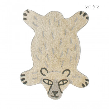 にんき 人気 おすすめ 定番 冬 春 孫 冬 新生活 ギフト 寒さ 対策 プレゼント マット リラックZOO Lサイズ シロクマ 14222873194