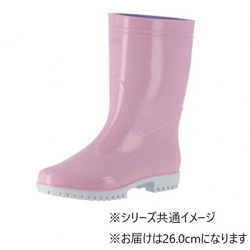 弘進ゴム　　長靴(P.V.C製)　ゾナG5　ピンク　26.0cm　C0162AA 靴 シューズ 靴下 ソックス | 足元コーデ コーディネートしやすい 季節ごとに選べる 天候に合わせて選ぶ シンプルデザイン ベーシックカラー 快適な履き心地 洗い替えに便利 おうち時間向け