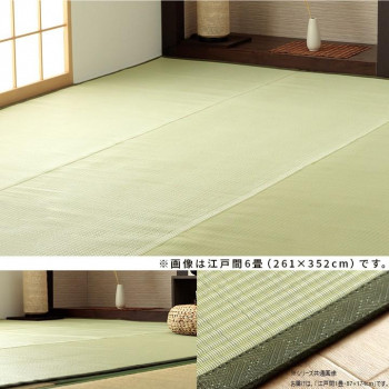 にんき 人気 おすすめ 定番 冬 春 孫 冬 新生活 ギフト 寒さ 対策 プレゼント 洗える ござ 日本製 五木 四方 江戸間1畳 87×174cm 1090040000802