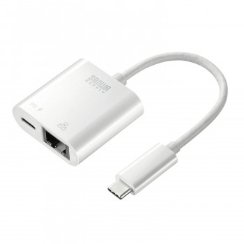 にんき 人気 おすすめ 定番 冬 春 孫 冬 新生活 ギフト 寒さ 対策 プレゼント サンワサプライ USB3.2 TypeC-LAN 変換アダプタ PD対応・ブラック USB-CVLAN7W PC パソコン スマホ タブレット | 関連単語 カード クーラー cpu ハブ キーボード テンキー 機器