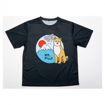にんき 人気 おすすめ 定番 冬 春 孫 冬 新生活 ギフト 寒さ 対策 プレゼント フレンズヒル　TシャツXL　キリエフジシバタ　ブラックKS-103-150