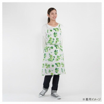 にんき 人気 おすすめ 定番 冬 春 孫 冬 新生活 ギフト 寒さ 対策 プレゼント フレンズヒル　ショートエプロン　グリーンフラワー　グリーンUS-120-20 調理 料理 キッチン | 関連単語 便利 時短 鍋 揚げ物 天ぷら 唐揚げ ケーキ クッキー 抜き型 製菓 焼き型