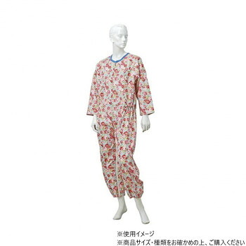 にんき 人気 おすすめ 定番 冬 春 孫 冬 新生活 ギフト 寒さ 対策 プレゼント 神戸生絲 コベス 通年用/婦人つなぎパジャマLL No.906 サックス 花柄|創造生活館