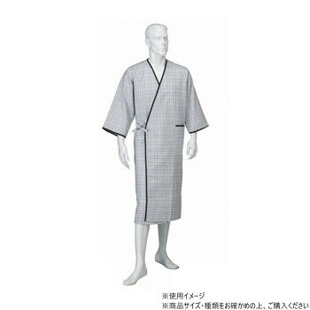にんき 人気 おすすめ 定番 冬 春 孫 冬 新生活 ギフト 寒さ 対策 プレゼント 神戸生絲　コベス　紳士カラーガーゼ合わせ(ラグラン袖・湯上がり)L NE31 グレー｜創造生活館