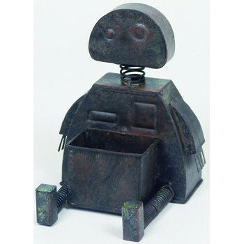 にんき 人気 おすすめ 定番 冬 春 孫 冬 新生活 ギフト 寒さ 対策 プレゼント ブリキ ロボットプランター 4894