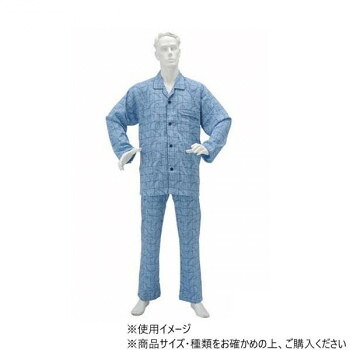 にんき 人気 おすすめ 定番 冬 春 孫 冬 新生活 ギフト 寒さ 対策 プレゼント 神戸生絲　紳士楽らくパジャマ柄(通年用・スムース)M No.805 ネイビー ペーズリー柄｜創造生活館