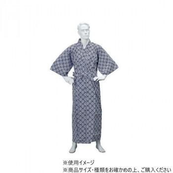 にんき 人気 おすすめ 定番 冬 春 孫 冬 新生活 ギフト 寒さ 対策 プレゼント 神戸生絲　紳士スタンダード/ガーゼねまき(付袖)M No.38 コン 幾何柄 寝具 毛布 | 暖かい素材 保温性抜群 軽量設計 フランネル素材 マイクロファイバー 両面起毛 洗濯可能