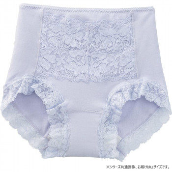 にんき 人気 おすすめ 定番 冬 春 孫 冬 新生活 ギフト 寒さ 対策 プレゼント ケアファッション 安心快適フロントレース1分丈ショーツ(婦人) ラベンダー LL 3963313