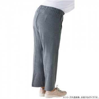 にんき 人気 おすすめ 定番 冬 春 孫 冬 新生活 ギフト 寒さ 対策 プレゼント ケアファッション スタイルをケアするもちもちパンツ(婦人) チャコール S 82093004