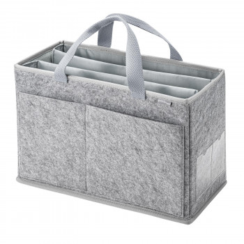 サンワサプライ フェルトBOX御徒面子 薄墨色 BAG-TW9GY  鞄 かばん  | かかわり合い言葉  メンズ 通い 背嚢 大静電容量 軽さ トート 肩肉 雨合羽 商行為 ナイロン 大学生 2way 黒 旅する マザーズ御徒面子 曲がったがけ 愛くるしい 高校生 ハンドバック ブランド名 韓国 A4納める 小さめ