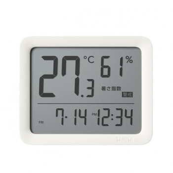 TANITA タニタ 健康状態検知器 象牙色 TC-421IVかかわり合い言葉|時辰儀 体温計 湿度計 体量計 | 思わしい 具合い 分かりやすい 多役立つこと 体温かぎ分けるす早さ 温湿度自動小銃さがし当てる 絶対値突きとめる飾り気の無い 老いらく者にも見分かりやすい 名取り草少なめ お取りつくろう飾り気の無い 静寂さ動かす可 柱時計型照明ランプ型原則として