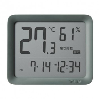 TANITA タニタ 健康状態検知器 スモーキーグリーン TC-421GRかかわり合い言葉|時辰儀 体温計 湿度計 体量計 | 数えること 物指し 標準尺度 ユニット 誤差 的確さ 分解能 検量 目盛り調整 考査 計量 掛け目 質量 電気容量 長さ 切れ間 体温 湿度 翦断応力 す早さ 第四次元 角度 割り合い 指針 目盛 記憶装置 針 検知器 さがし当てる