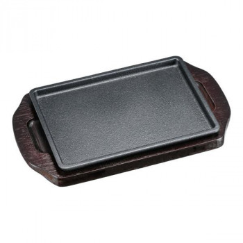 イシガキ産業　ステーキ皿　長方形　18cm　09-18　PIS1701 調理 料理 キッチン | 関連単語 千切り カッター 着火 保存 容器 ビン おろし 絞り タナース プーン おたま ボウル フライパン しゃもじ 袋 パック 食品 弁当 俵 おむすび アイデア 商品 お弁当 グッズ
