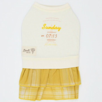 （ペット） Gemelli COOL＆オーガニックチェック裾フリルワンピ オフホワイト L LGW349 ペット 犬 猫 キャット ドック | 関連単語 キャットタワー 人気 犬小屋 犬服 水槽 熱帯魚 アイディア 便利 アイディアグッズ ドッグウェア 時短 ミニ 小型おしゃれ かわいい