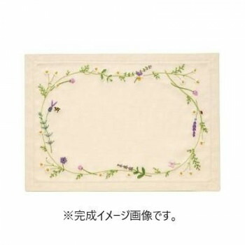 オリムパス ししゅうキット　ティーマット　ハーブ　9027 趣味 ハンドメイド 手芸 | 関連単語 ミシン 型紙 糸 ボタン ワッペン ファスナー レース ビーズ テープ 名入れ 彫刻 刻印 名入れギフト レーザー彫刻 オーダーメイド 記念品 名入れプレゼント