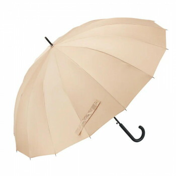 LESS IS MORE 16K花びらきジャンプ 長傘 65cm ベージュ U165-1120BG1-B1 衣装 長袖 半袖 ズボン パンツ 帽子 | 関連単語 おしゃれ キュート シンプル モノトーン カラフル 花柄 ドット柄 ボーダー柄 動物柄 キャラクター柄 ポップ キッズデザイン おうちコーデ