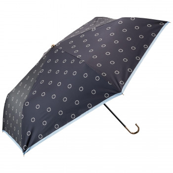 umbulatio スレンダーハンドルUVブロック 折りたたみ傘 53cm ロープドット ブラック S353-0878BK2-BI 衣装 長袖 半袖 ズボン パンツ 帽子 | 関連単語 セットアップ カジュアル ストリート コスチューム 通学 通園 上下セット ジャージ スウェット ニット ブラウス