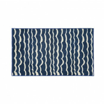 (クリーンテックス) 玄関マット Tomoko Murata Ripple Blue 45×75cm 人気 おすすめ 絨毯 ラグ ござ マット | 関連単語 厚手 夏用 抗菌 和室 おしゃれ カーペット 北欧 キッチンマット ペット用 薄手 滑り止め 柄物 シンプル ダイニング 子供部屋 洗える リビング