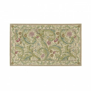 川島織物セルコン Morris Design Studio レスターアカンサス マット 約45×78cm FH1710A BE ベージュ インテリア  | 関連単語 観葉植物 ラグ クッション 北欧 シンプル ソファ モダン テレビ台 ベッド ナチュラル おしゃれ スツール 壁掛け 照明 時計 カーテン
