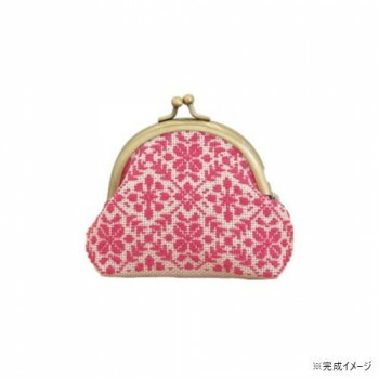にんき 人気 おすすめ 定番 冬 春 孫 冬 新生活 ギフト 寒さ 対策 プレゼント オリムパス　日本の伝統刺繍　こぎんキット　がま口ポーチ　丸型(ベージュ)　36 鞄 かばん | 関連単語 ショルダー 防水 ビジネス ナイロン 学生 2way 黒 旅行 マザーズバッグ