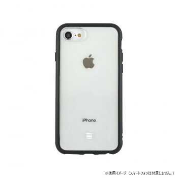 人気 おすすめ 定番 冬 新生活 ギフト 寒さ 対策 プレゼント IIIIfitClear iPhoneSE(第3・2世代)/8～6・6s対応ケース ブラック IFT-111BK PC パソコン スマホ タブレット | 関連単語 USB ストレージ フラッシュメモリー コンパクト モニター アーム 液晶 保護