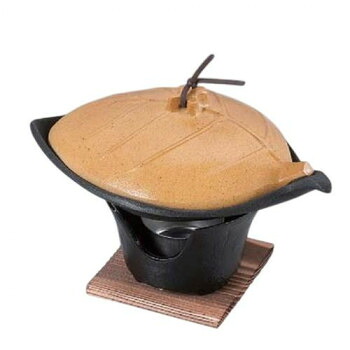 人気 おすすめ 定番 冬 新生活 ギフト 寒さ 対策 プレゼント 20cm ミニ木の葉陶板 雅 親・蓋 (フッ素加工) 92989240｜創造生活館