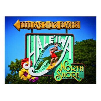 人気 おすすめ 定番 冬 新生活 ギフト 寒さ 対策 プレゼント ガラスアートピクチャー HALEIWA TOWN SIGN DE010269 インテリア | 関連単語 ファブリック カーテン テーブル 棚 フロアライト ラック スツール ポスター 照明 ミラー 木製 ベッド 北欧 韓国風