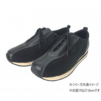 人気 おすすめ 定番 冬 新生活 ギフト 寒さ 対策 プレゼント タウンシューズ タウニークラブ フィル ブラック 27.0cm 靴 シューズ 靴下 ソックス | 足元コーデ コーディネートしやすい 季節ごとに選べる 天候に合わせて選ぶ シンプルデザイン ベーシックカラー