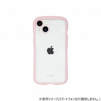 人気 おすすめ 定番 冬 新生活 ギフト 寒さ 対策 プレゼント iPhone14/13兼用背面型ケース Chrome-CLEAR Pink Gray iP22-61-CHC06 PC パソコン スマホ タブレット | 関連単語 ハブ キーボード テンキー 機器 ネット スマートフォン 携帯電話 アクセサリー