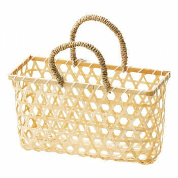 楽天市場】スズ竹市場かご(特大)篠竹 : 虎斑竹専門店 竹虎