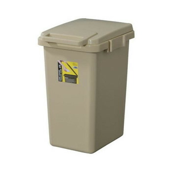 東谷 ワンハンドトラッシュカン45L ベージュ LFS-845BE  家具 収納 照明 | 関連単語 玄関 コード 整理 バス 補助器具 ベッド ラック スチール フック 吸盤 転倒 防止 つっぱり 突っ張り ハンガー ダスト ボックス アイディア商品 ゴミ箱 インテリア 地球儀 マット